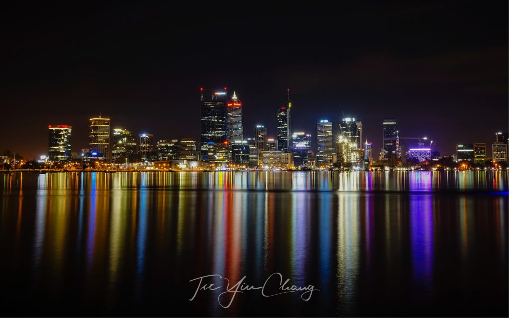 Perth City at night