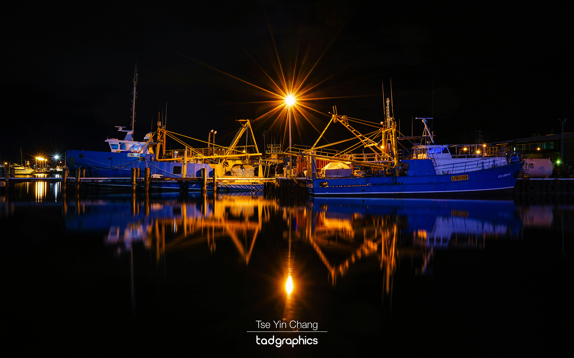 Perfect reflection: Fishing Boat Harbour looking pretty and photogenic