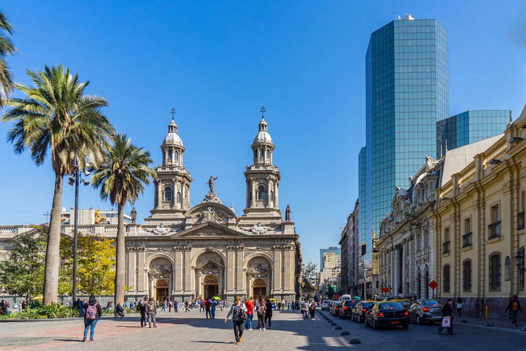 Santiago Metropolitan Cathedral, Plaza de Armas