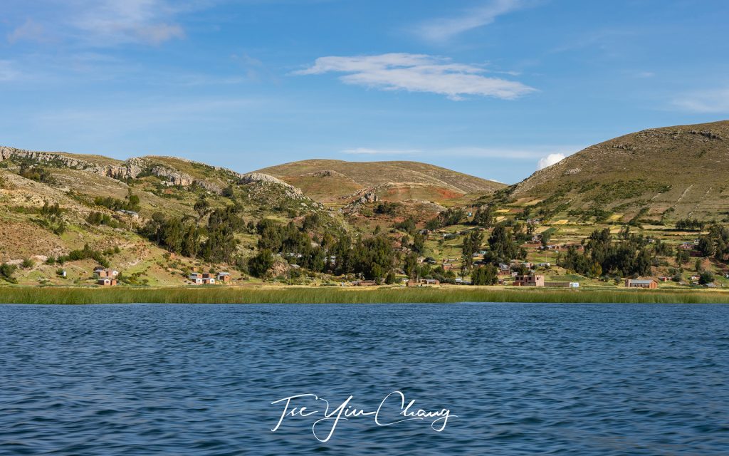 The pristine Lake Titicaca is the world’s highest navigable body of water, sitting at 3,800 metres above sea level