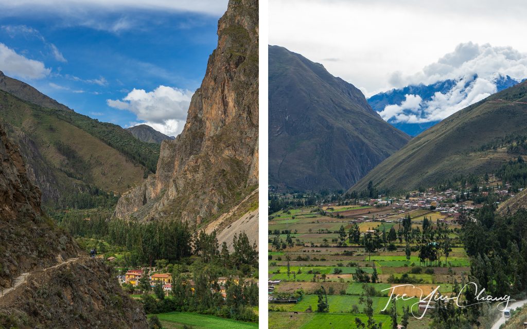 Ollantaytamboo is the beginning of the Inca Trail to Machu Picchu