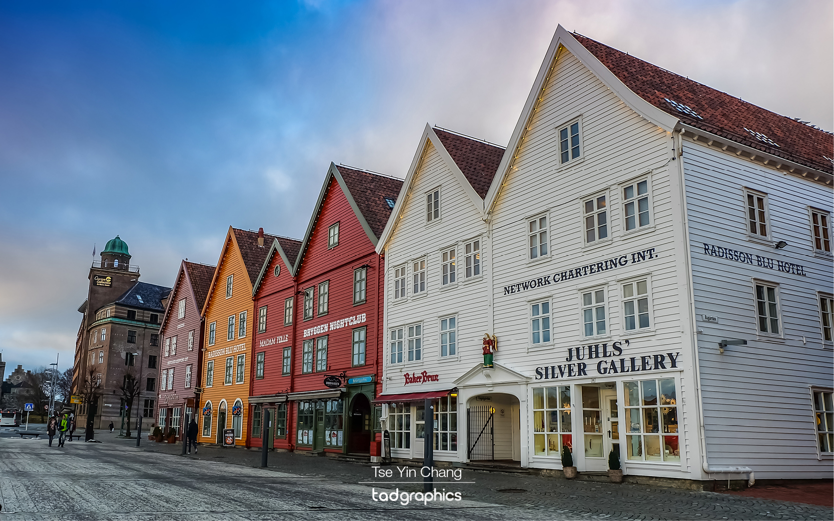 Bryggen is one of the most photographed tourist spots, these colourful buildings enjoy a historic quaintness that can only be found in Europe